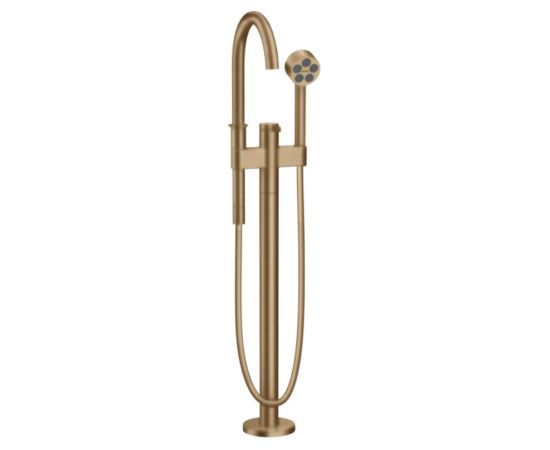Hansgrohe brīvstāvošā vannas maisītāja AX One virsapmetuma daļa, brushed bronze