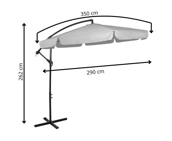 Садовый зонт Springos GU0042 300 см