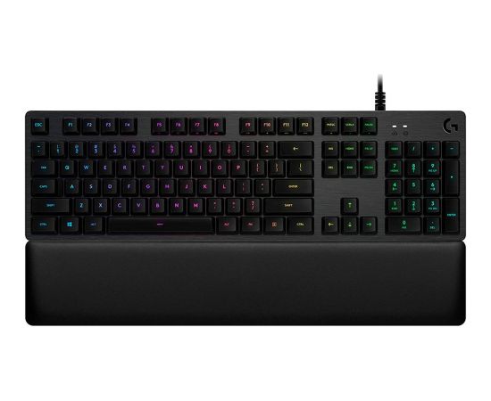 LOGITECH G513 Corded LIGHTSYNC Mechanical Gaming Keyboard - CARBON - US INT'L - USB - TACTILE
