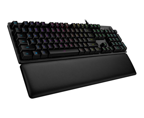 LOGITECH G513 Corded LIGHTSYNC Mechanical Gaming Keyboard - CARBON - US INT'L - USB - TACTILE