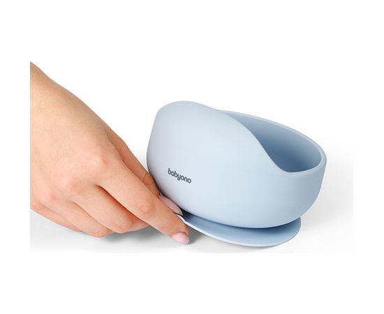 Babyono Silikona bļoda ar piesūcekni 1481/01 blue*