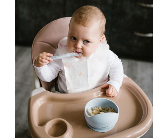 Babyono Silikona bļoda ar piesūcekni 1481/01 blue*
