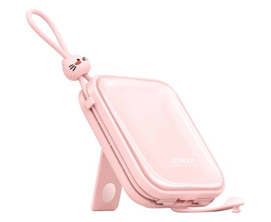 Powerbank Joyroom JR-L009 Cutie 10000mAh, 12W (Pink) 10 + 4 pcs FOR FREE