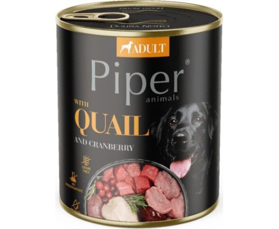 Dolina Noteci DOLINA NOTECI Piper dla psa z przepiórką i żurawiną 800g