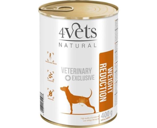 Dolina Noteci 4Vets dla psów Weight Reduction 400g