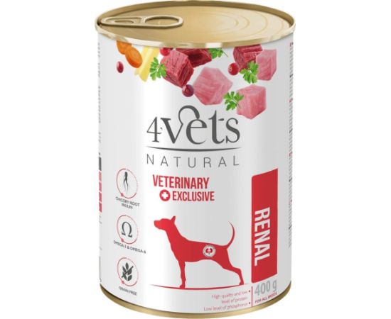 Dolina Noteci 4Vets dla psów Renal 400g