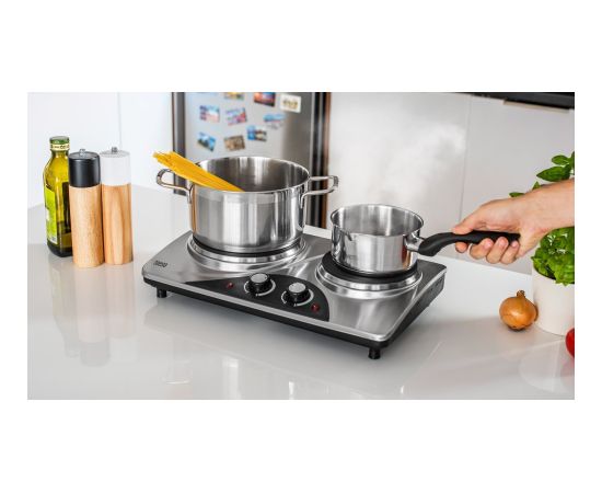 Teesa TSA0203 Портативная электрическая плита 2500W / 180mm + 140mm