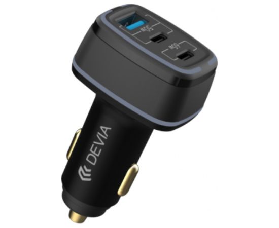Devia EA361 USB / 2x USB-C Automašīnas Lādētājs 115W