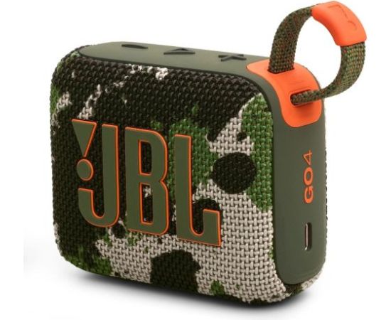 JBL Go 4 Bluetooth Wireless Speaker Squad EU