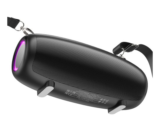 OEM Borofone Portatīvais Bluetooth skaļrunis BP13 Dazzling ar mikrofonu melns