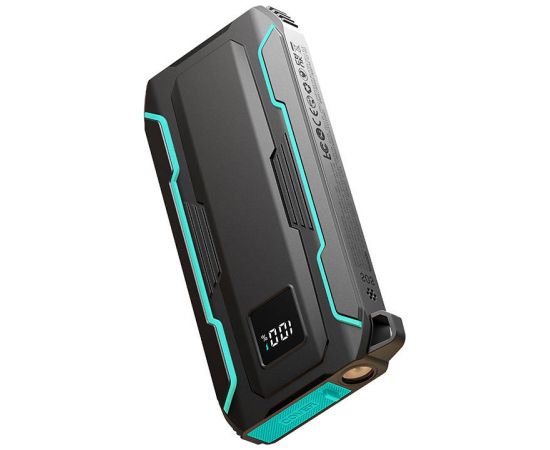 Powerbank Joyroom JR-L017 10000mAh, 22.5W, with Lightning + USB-C cable (black)