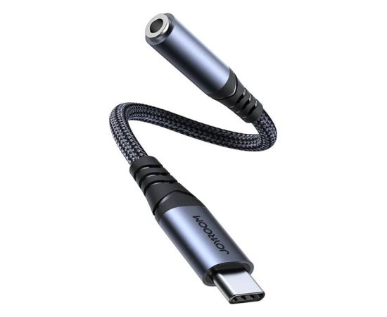 Audio adapter Joyroom SY-C01 Type-C to 3.5mm (black)
