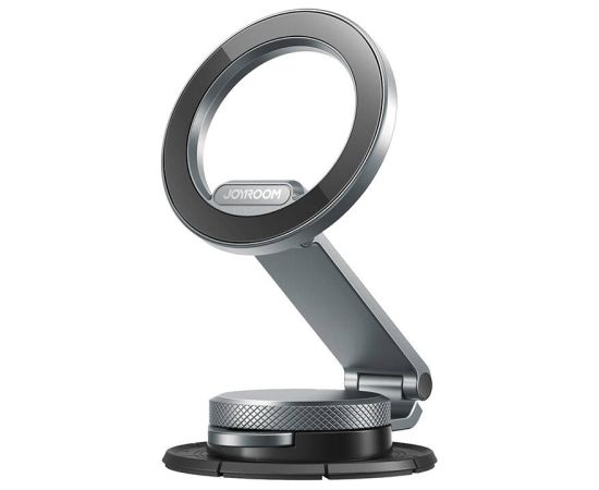 Foldable Magnetic Car Phone Mount Joyroom (silver) Telefonu Turētāji Auto Velo Moto