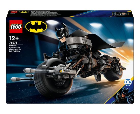 LEGO DC Figurka Batmana™ do zbudowania i batcykl (76273)