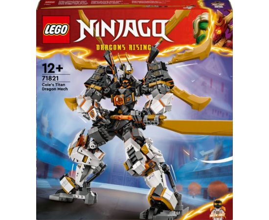 LEGO Ninjago Cole's Titan Dragon Mech 71821 titāna pūķa robots