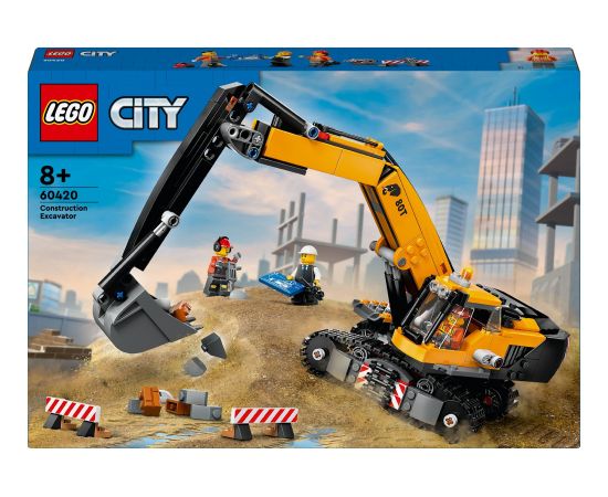 LEGO City Żółty ruchomy żuraw (60420)