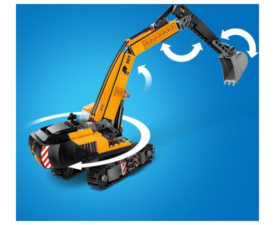 LEGO City Żółty ruchomy żuraw (60420)