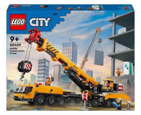 LEGO City Żółty ruchomy żuraw (60409)
