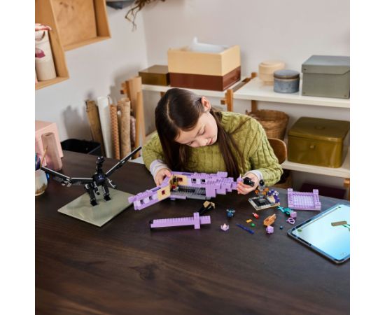 LEGO Minecraft Smok Kresu i statek Kresu (21264)