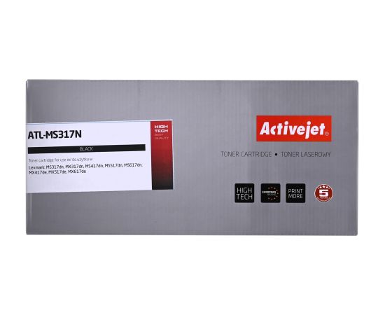 Activejet ATL-MS317N toner for Lexmark; Replacement Lexmark 51B2000, Supreme; 2500 pages; black)