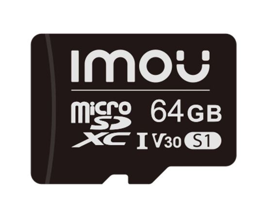 Memory card Imou microSD (UHS-I, SDXC, 10/U3/V30, 95/38) 64GB