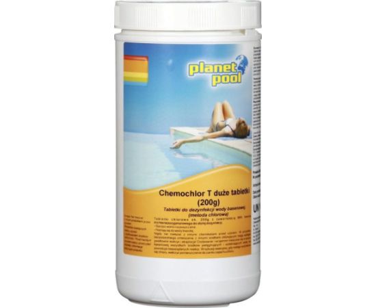 Planet Pool Chemochlor T 200G 5szt. 1 kg Baseini un piederumi