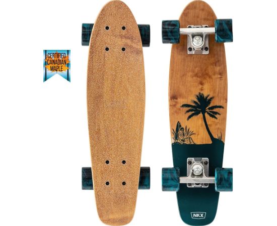 Skrituļdelis NKX Bones Mini Cruiser skeitbords 22" Navy