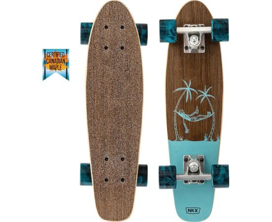 Skrituļdelis NKX Bones Mini Cruiser skeitbords 22" Glacier
