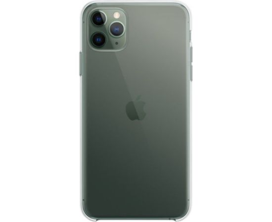 Apple -  iPhone 11 Pro Max Silicone Case Transparent