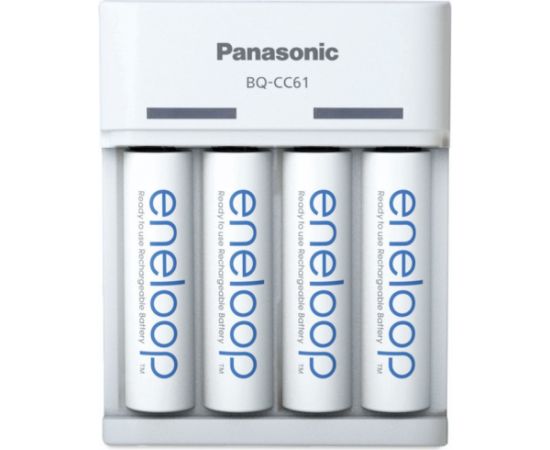 Panasonic eneloop charger BQ-CC61 + 4x2200mAh
