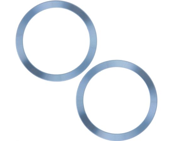 Mocco Metal Ring MagSafe Металлическое Кольцо для Телефона 2шт. / Голубой
