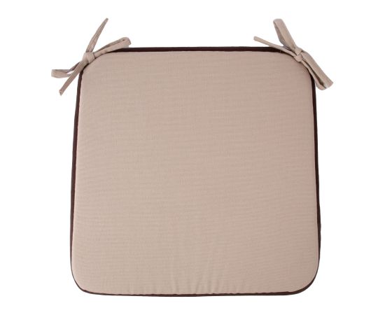 Cushion MY COTTON for chair 39x39cm, light beige