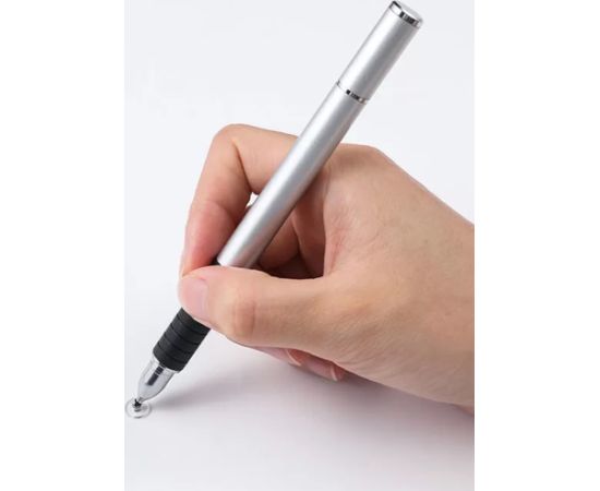 iLike P21 Kapacitīvais 2in1 Stylus irbulis augstu precizitāti un zīmēšanu (Planšetēm / Telefoniem) Sudraba