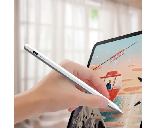 iLike SL1 Active NIB Stylus Irbulis ar augstu jūtību 1,7 mm ASV universāls Android / iOS USB-C balts Citi akses. planšetdatoriem