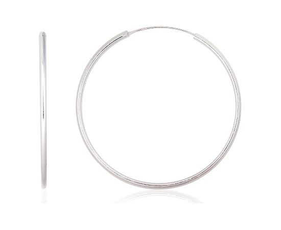 Sudraba auskari-riņķīši #2203922, Sudrabs 925°, 4.9 gr.