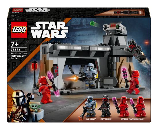 LEGO Star Wars Pojedynek Paza Vizsli™ i Moffa Gideona™ (75386)