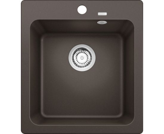 Blanco NAYA 45 SILG PDUR Coffee O.AF Virtuves izlietnes