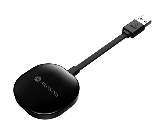 Motorola Wireless car adapter Android Auto MA1, Black Auto FM Transmiteri un Carplay ierīces