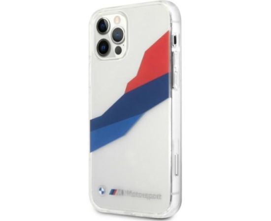 BMW BMHCP12LSKTGT Aizmugurējais Apvalks Priekš Apple iPhone 12 Pro Max