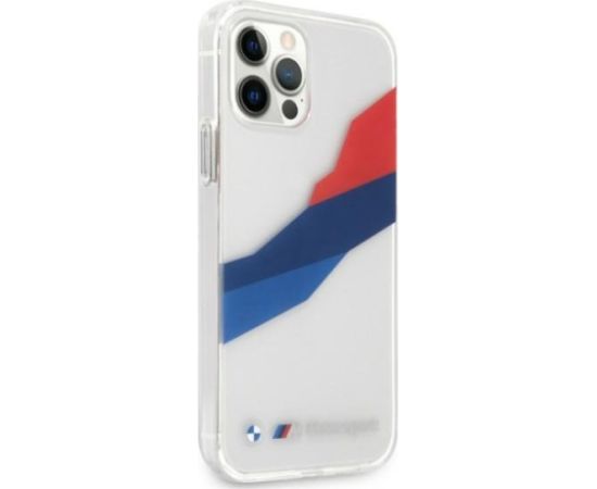 BMW BMHCP12LSKTGT Aizmugurējais Apvalks Priekš Apple iPhone 12 Pro Max