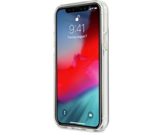 BMW BMHCP12LSKTGT Aizmugurējais Apvalks Priekš Apple iPhone 12 Pro Max