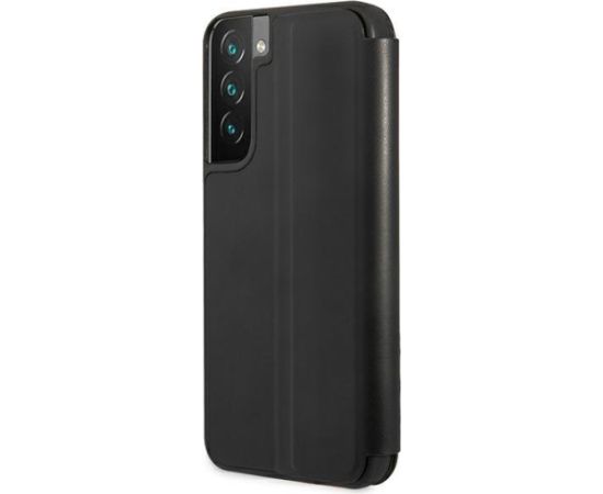 BMW BMBKS22MTRTBK Grāmatveida Apvalks Priekš Samsung Galaxy S22+