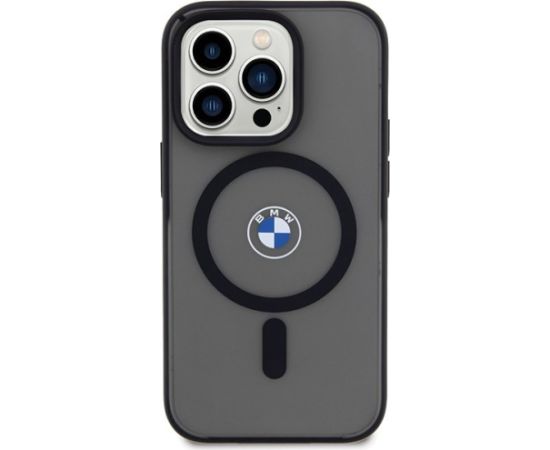 BMW BMHMP15LDSLK Aizmugurējais Apvalks Priekš Apple iPhone 15 Pro