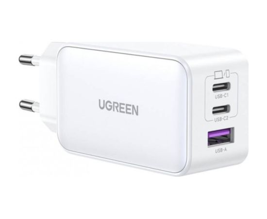 Ugreen 15334 Nexode Tīkla Lādētājs USB-A / 2x USB-C / 65W