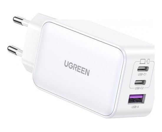 Ugreen 15334 Nexode Tīkla Lādētājs USB-A / 2x USB-C / 65W