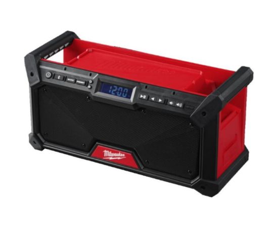 Milwaukee M18 RADDAB+G2-0 darba vietas radioaparāts ar DAB+/FM uztvērēju Radio, Radio pulksteņi