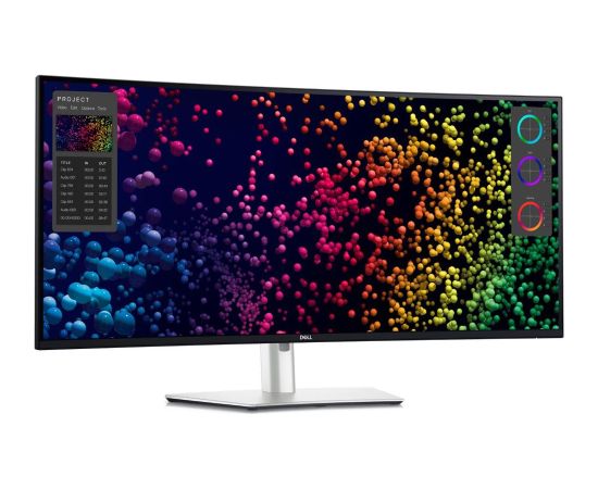 LCD Monitor DELL 210-BMDV 39.7" Curved/21 : 9 Panel IPS 5120x2160 21:9 120 Hz Matte 8 ms Speakers Swivel Height adjustable Tilt Colour White 210-BMDV