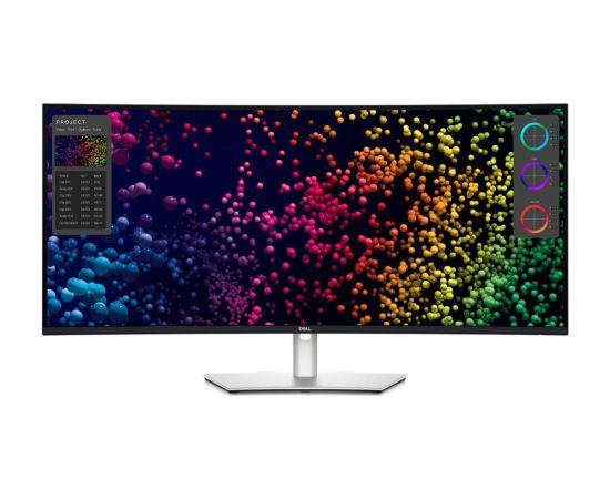 LCD Monitor DELL 210-BMDV 39.7" Curved/21 : 9 Panel IPS 5120x2160 21:9 120 Hz Matte 8 ms Speakers Swivel Height adjustable Tilt Colour White 210-BMDV
