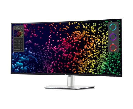 LCD Monitor DELL 210-BMDV 39.7" Curved/21 : 9 Panel IPS 5120x2160 21:9 120 Hz Matte 8 ms Speakers Swivel Height adjustable Tilt Colour White 210-BMDV