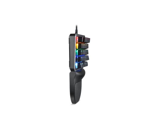 Motospeed K27 RGB Механическая Цифровая клавиатура с проводом и LED подстветкой / USB / Черная (ENG)